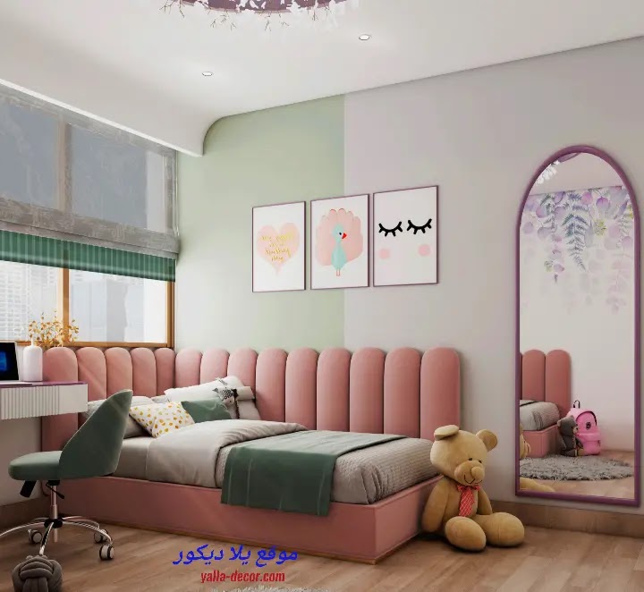 غرف نوم بنات 2024 غرف نوم بنات كاملة